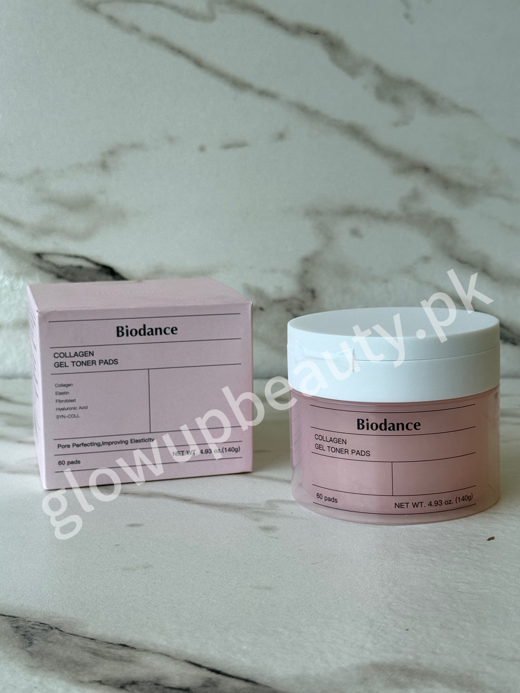 BIODANCE COLLAGEN TONER PADS 60 PADS IN BOX 140 GRAMS QUANTITY