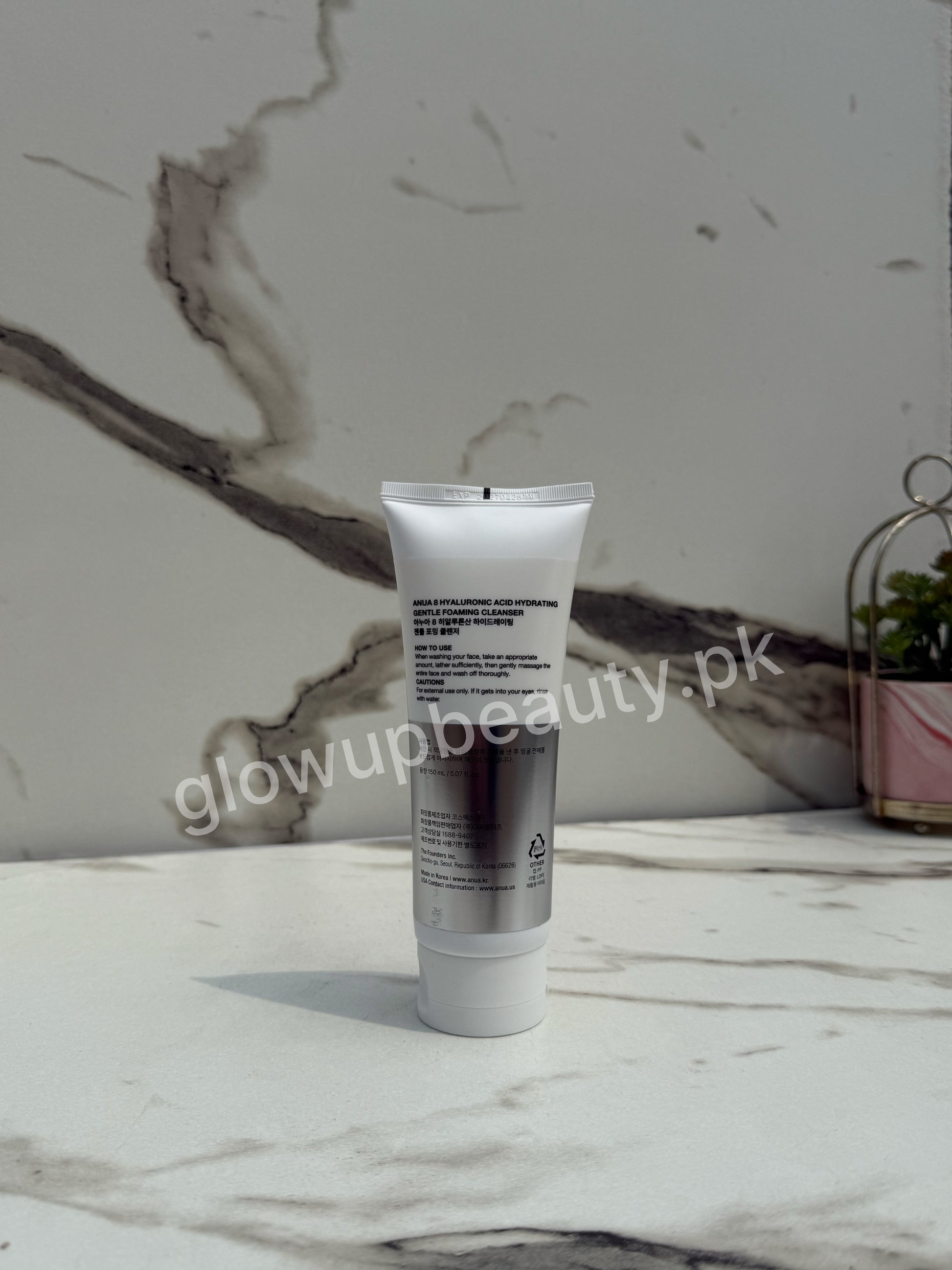 ANUA HYALURONIC ACID & PANTHENOL HYDRATING GENTLE FOAMING CLEANSER 150 ML.