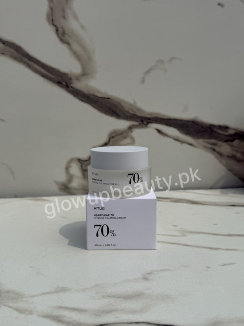 ANUA 70% EXTRACT HEARTLEAF INTENSE CALMING CREAM.