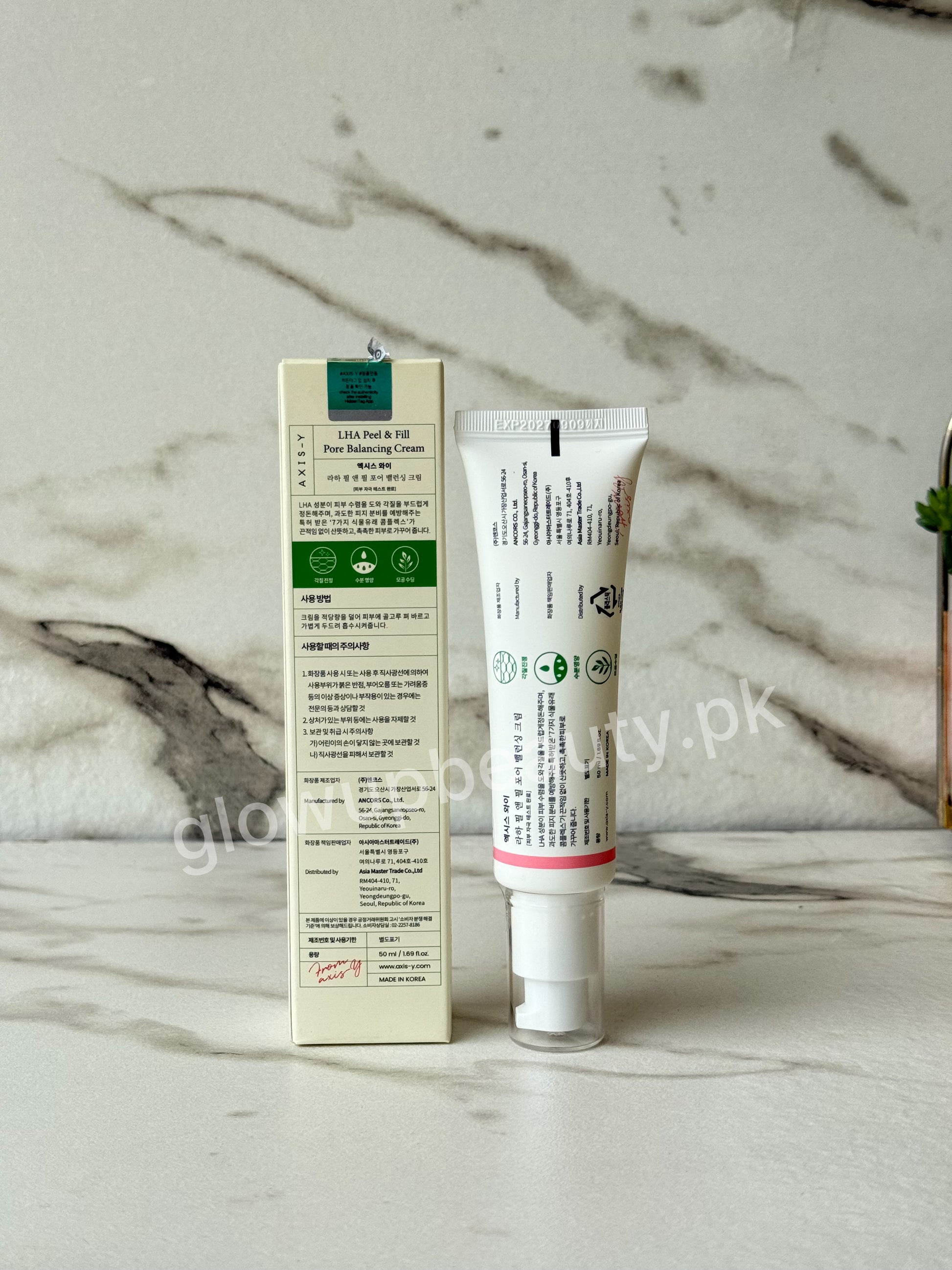 AXIS-Y LHA PEEL & FILL PORE BALANCING CREAM 50 ML