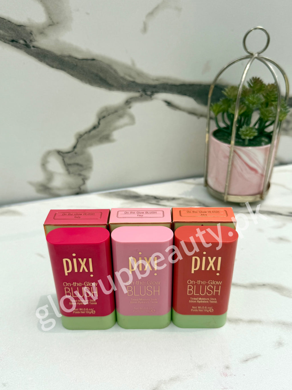 PIXI BLUSH ALL THREE SHADES (RUBY, JUICY, FLEUR)