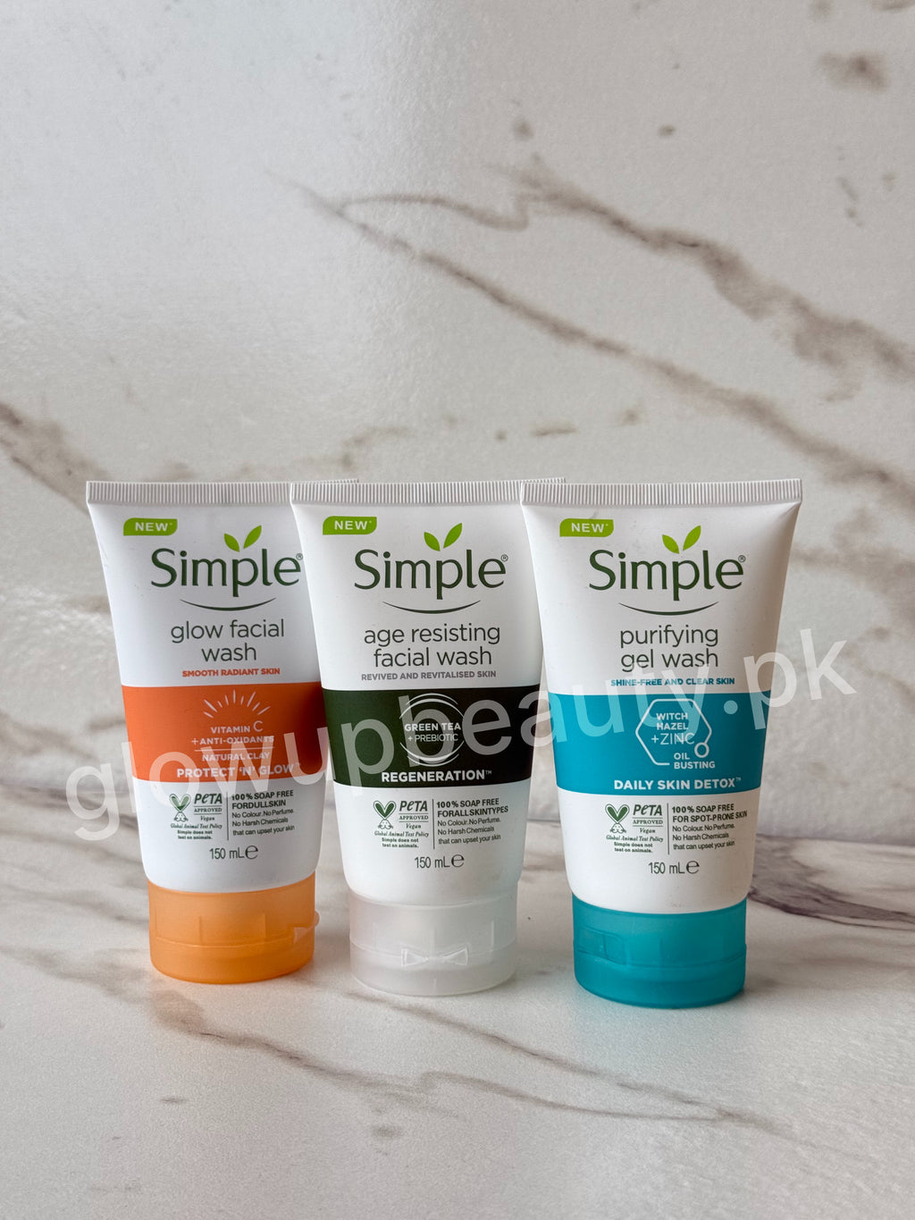 SIMPLE FACE WASHES 150 ML EACH 😍