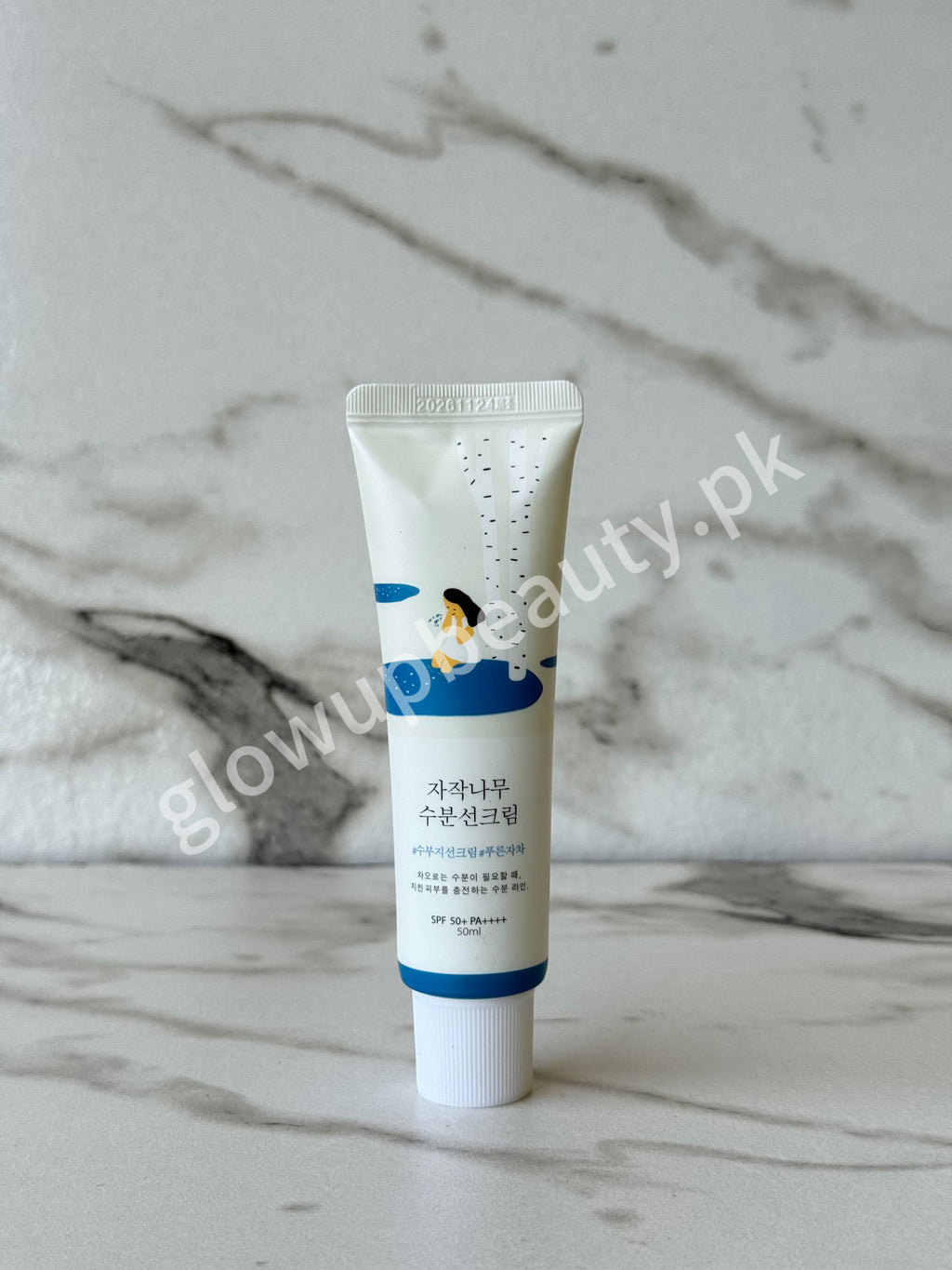 ROUND LAB BIRCH JUICE MOISTURIZING SUNSCREEN SPF 50+ PA++++ (50ML) 🌿