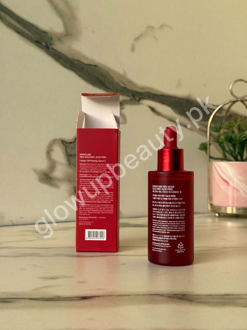 MEDICUBE RED ACNE SUCCINIC ACID PEEL 40 GRAMS