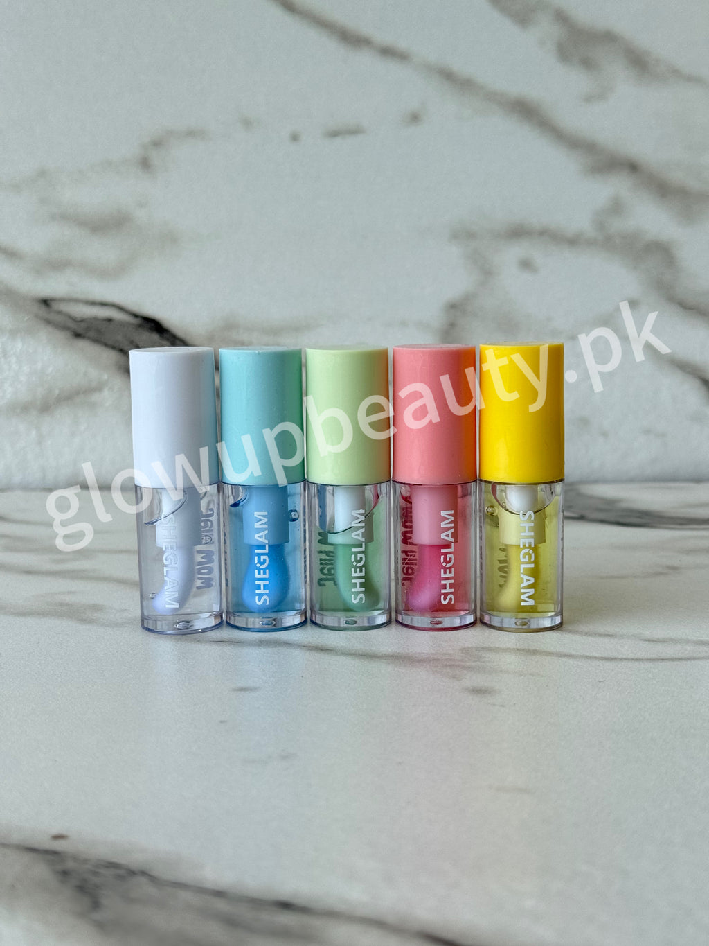 SHEGLAM LIP PLUMPERS/OILS PACK OF 5 😍