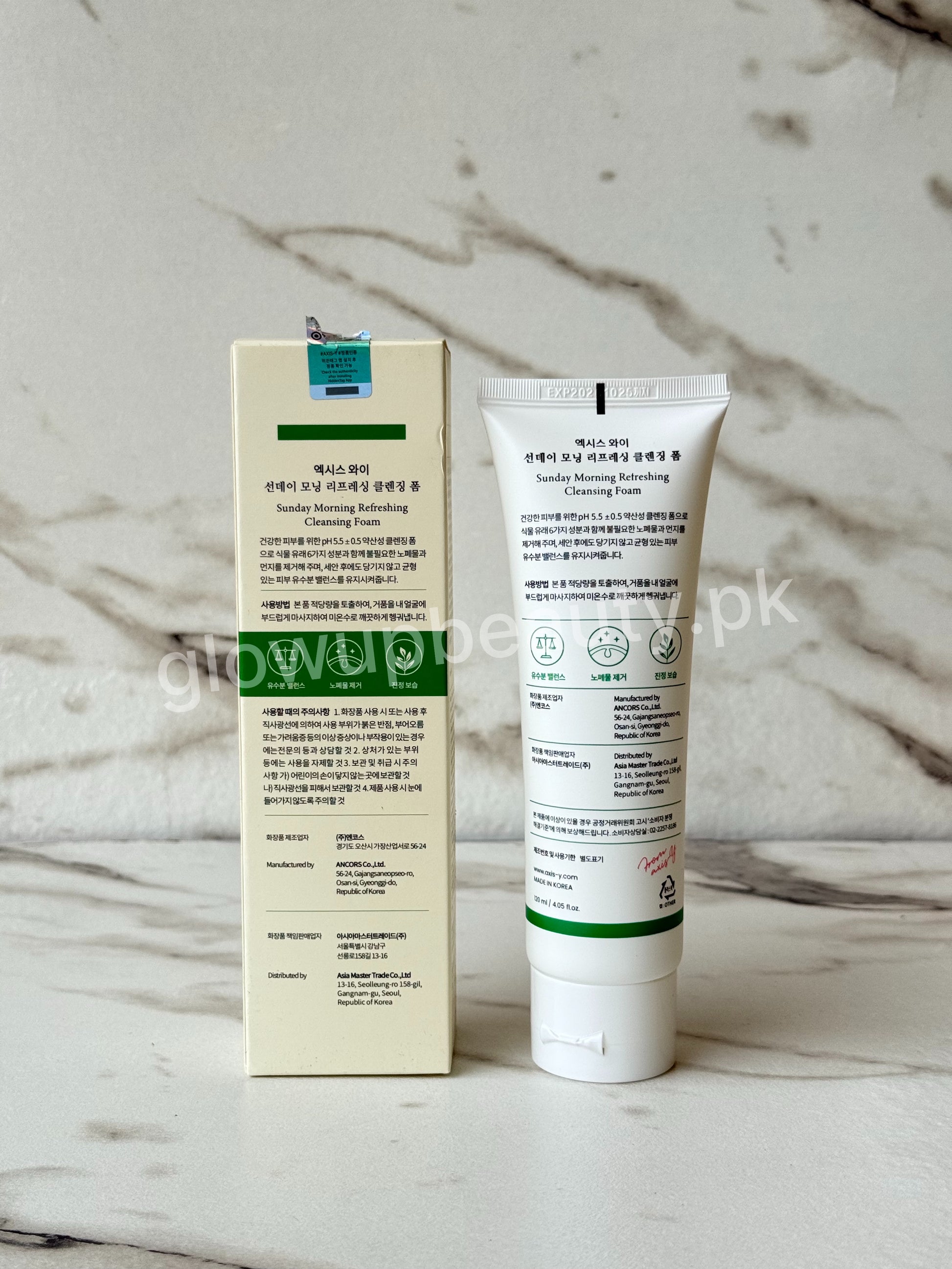 AXIS Y SUNDAY MORNING REFRESHING CLEANSING FOAM 120 ML