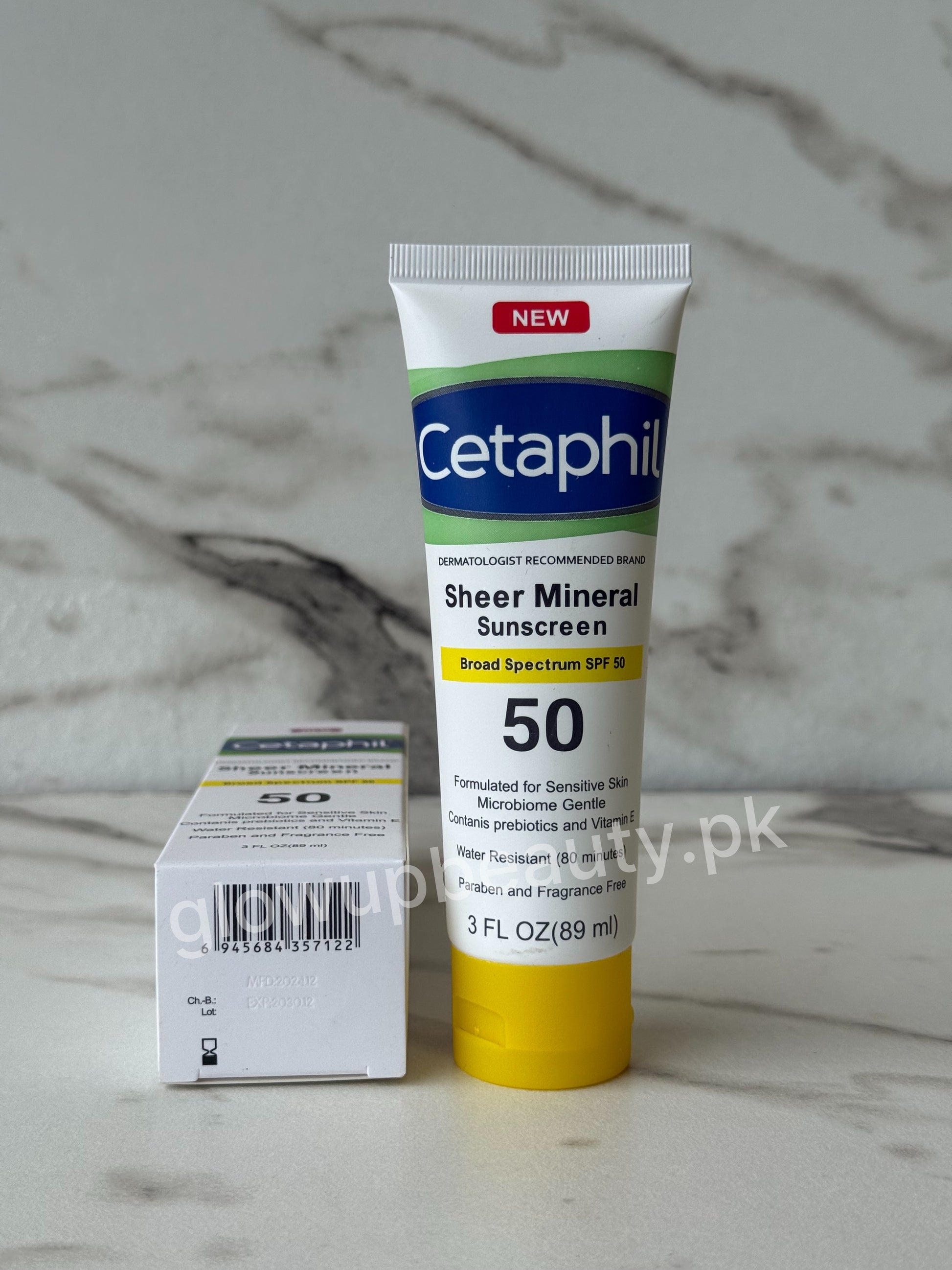 CETAPHIL SUN SPF 50 SHEER MINERAL SUNSCREEN 89 ML ☀️