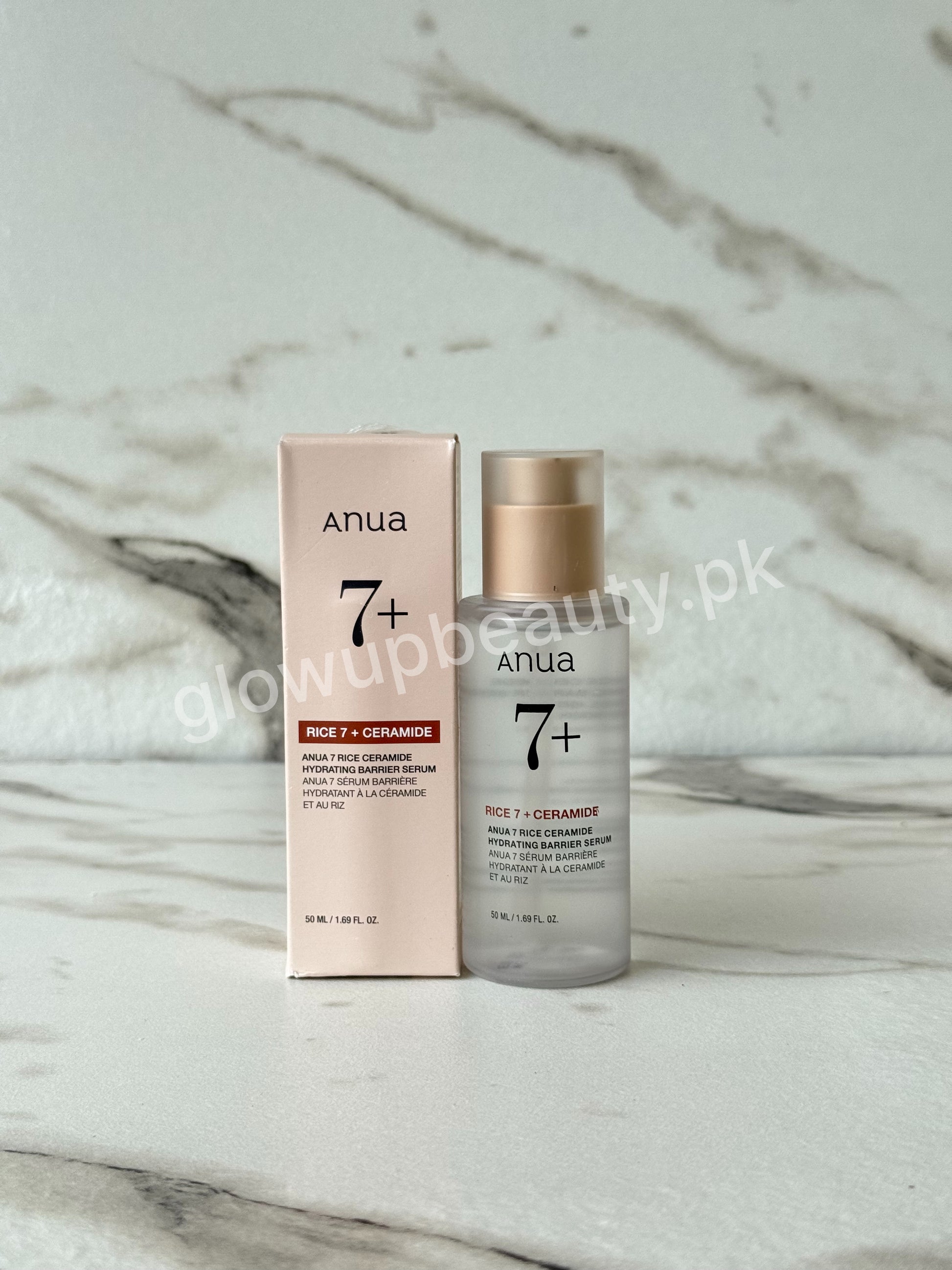 ANUA RICE 7 + CERAMIDE HYDRATING BARRIER SERUM 50 ML