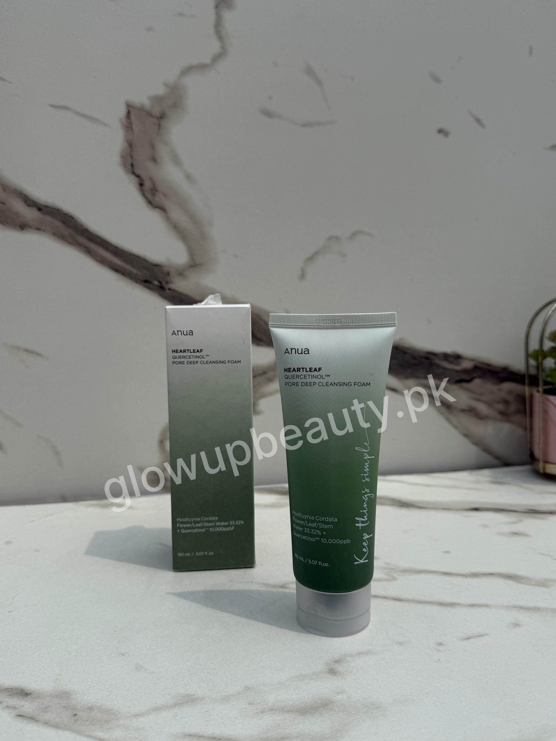 ANUA HEARTLEAF QUERCETINOL PORE DEEP CLEANSING FOAM 🌿✨