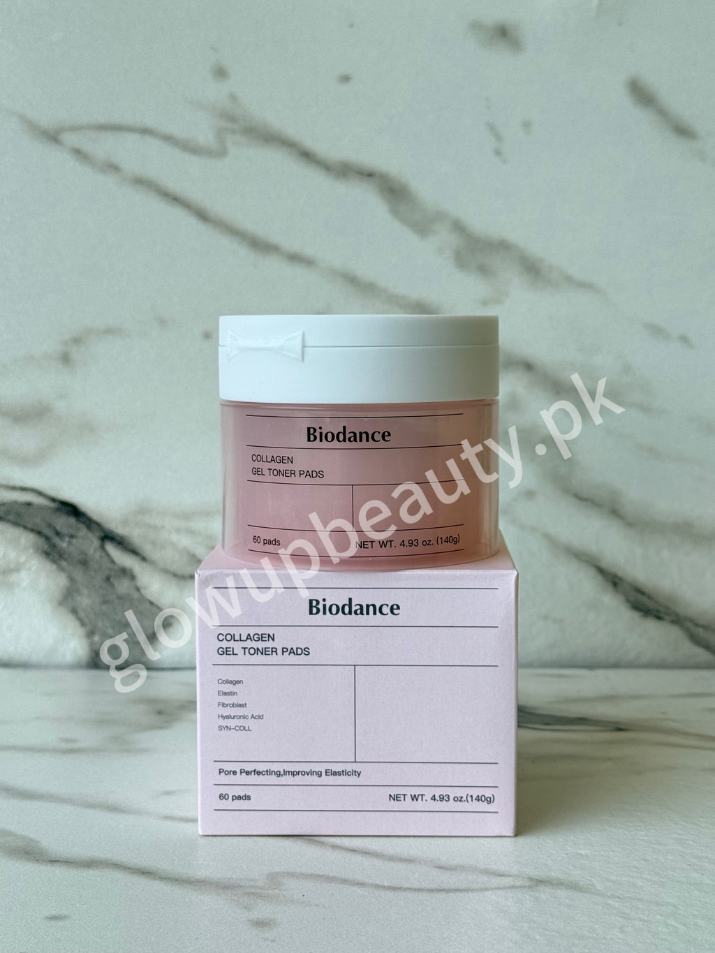 BIODANCE COLLAGEN TONER PADS 60 PADS IN BOX 140 GRAMS QUANTITY