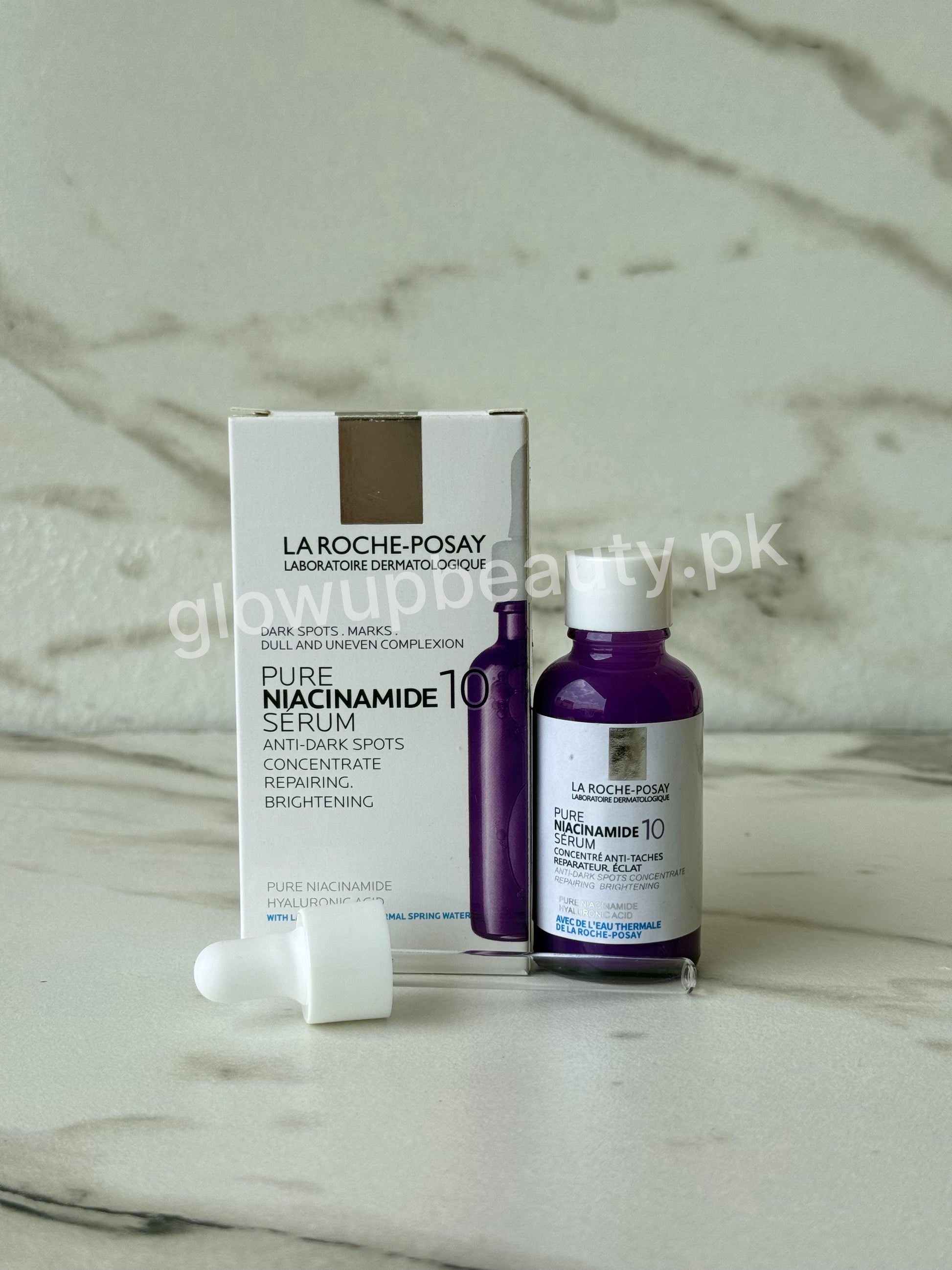 LA ROCHE POSAY PURE NIACINAMIDE-ANTI DARK SPOTS CONCENTRATE REPAIRING BRIGHTENING SERUM 30 ML