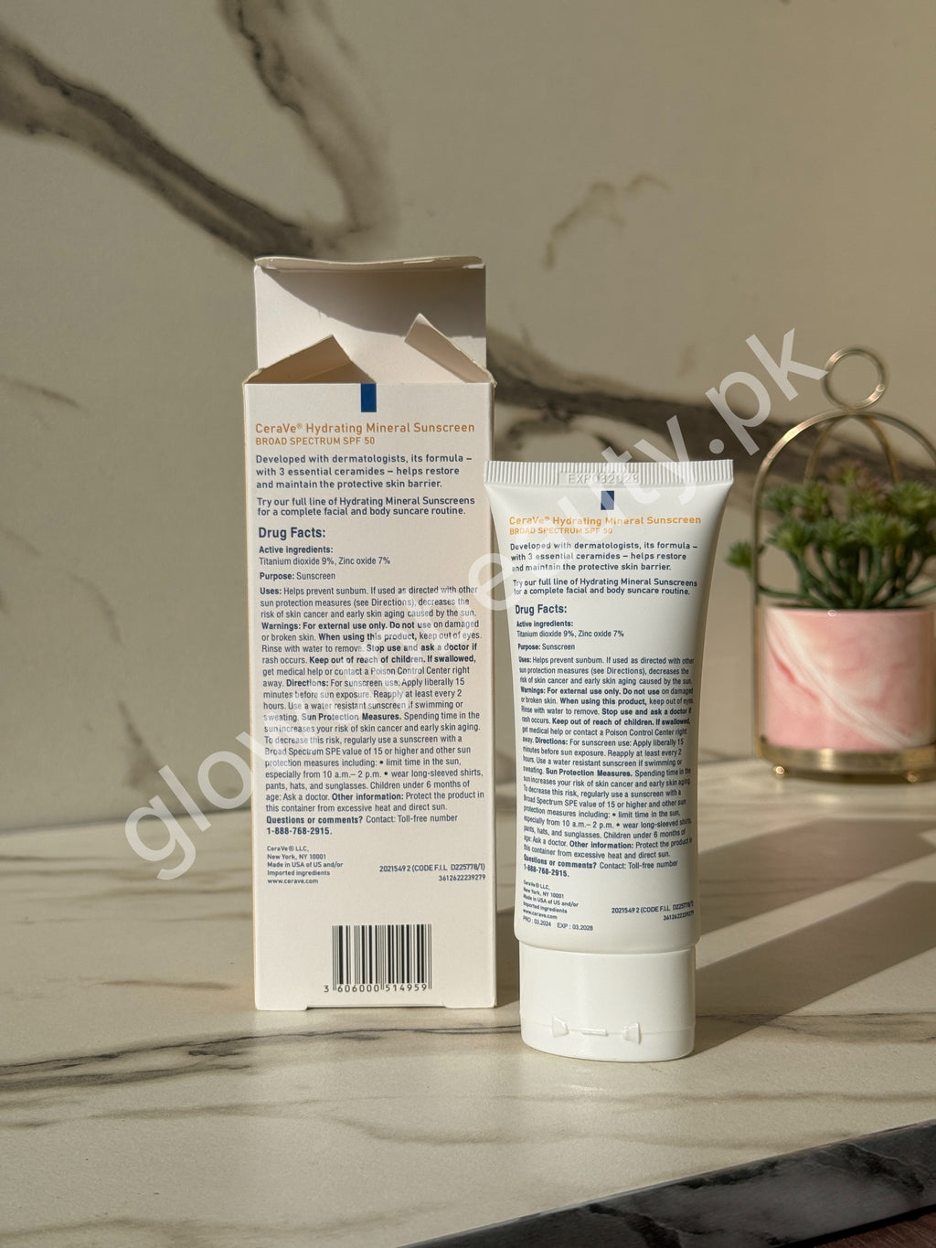 CERA VE HYDRATING MINERAL SUNSCREEN 75 ML