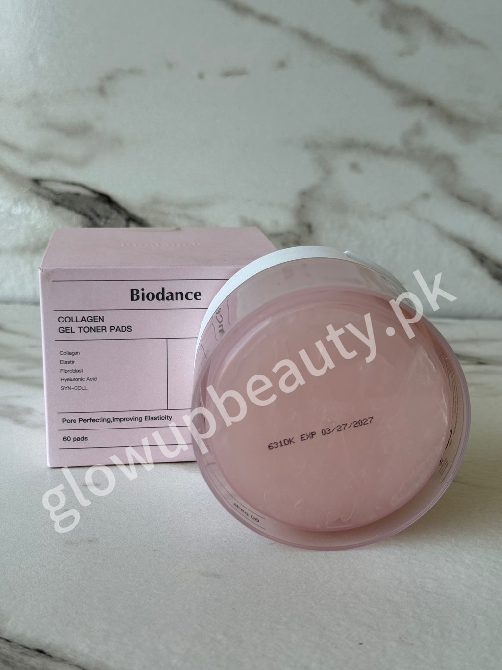 BIODANCE COLLAGEN TONER PADS 60 PADS IN BOX 140 GRAMS QUANTITY