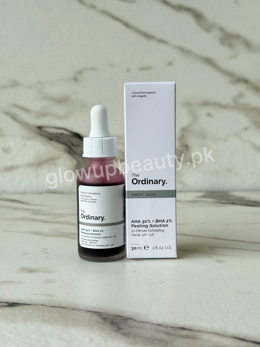 THE ORDINARY AHA 30% , BHA 2% PEELING SOLUTION 30 ML