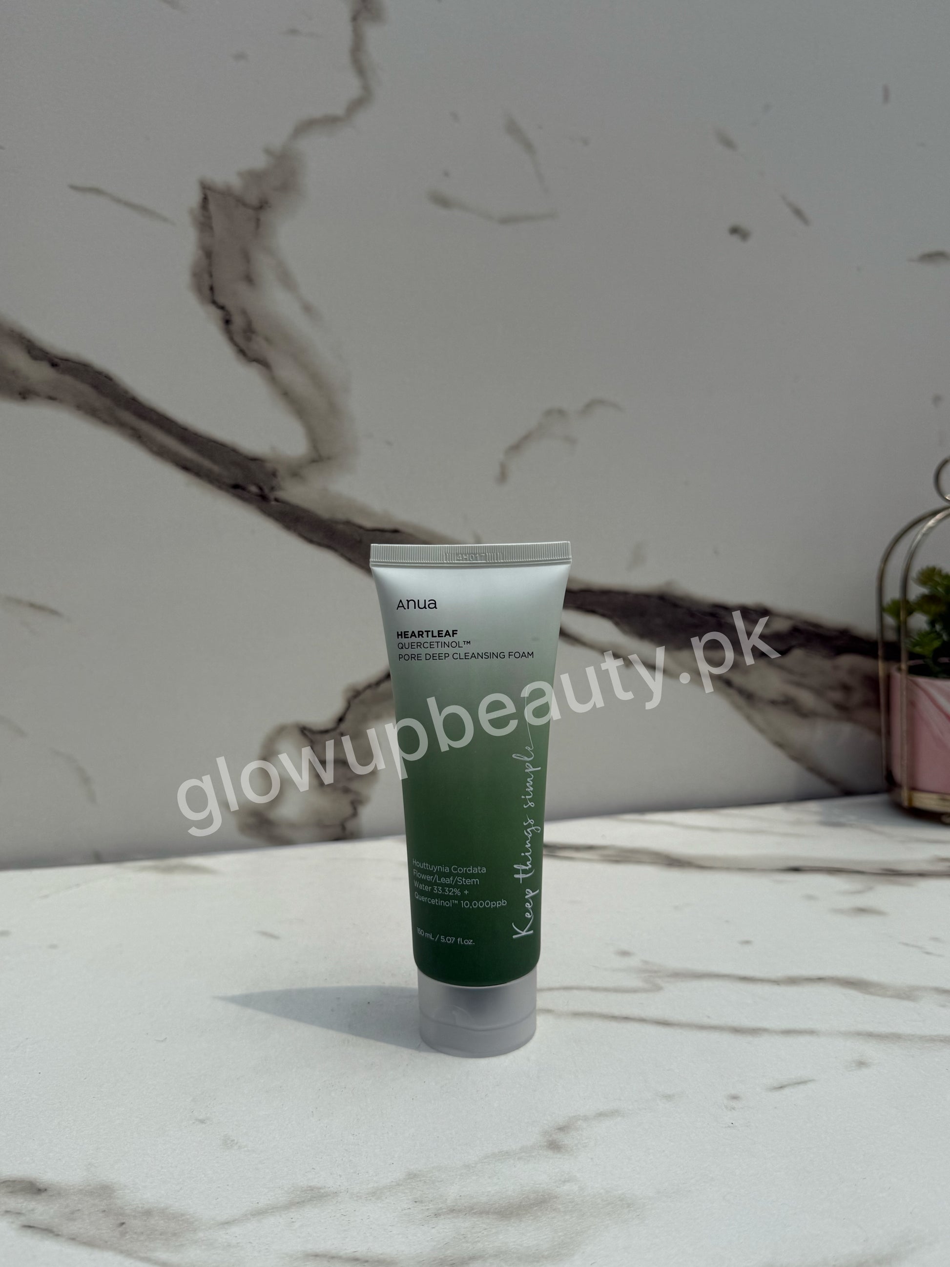 ANUA HEARTLEAF QUERCETINOL PORE DEEP CLEANSING FOAM 🌿✨