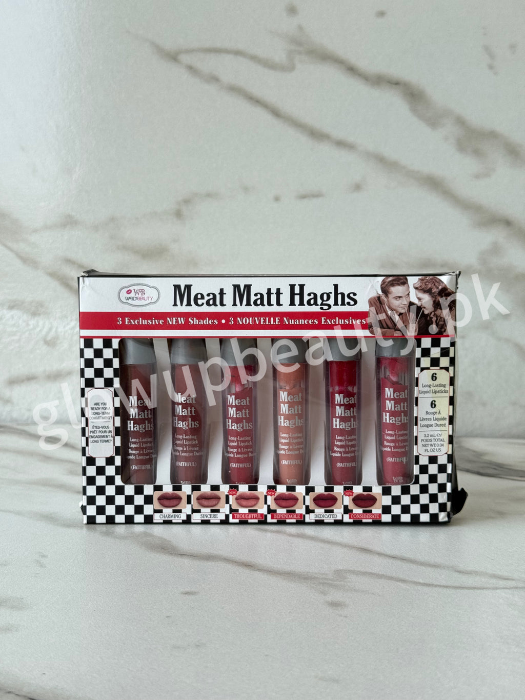MEAT MATT HAGHS GLOSES SET OF 6